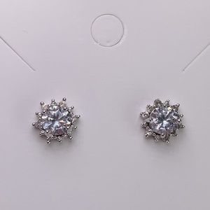 🧡 Sapphire 1.14 CTW Lab Created and 925 Sterling Silver Earrings🧡